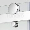 NEW TRENDY Kabina prysznicowa drzwi przesuwne DIORA 140x80x200 PL PRODUKCJA  EXK-1317/EXK-1305